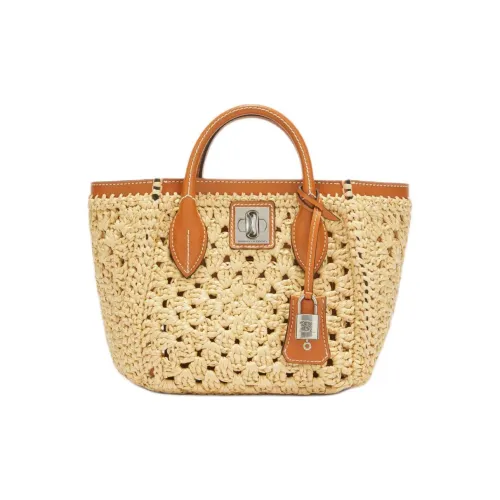 ERMANNO SCERVINO Рафия Сумка на одно плечо Мини Женская Бежевая