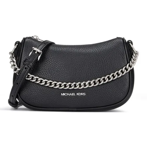 MICHAEL KORS CARMELA Корова Кожа Одно Плечо Сумка Маленькая Женская Черная