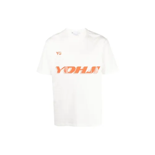 Y 3 Белая Унисекс Футболка