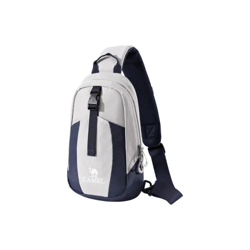 CAMEL Примерно 5L Sling Сумка Outdoor Сумка Ткань Премиум Серый Классический Черный Унисекс