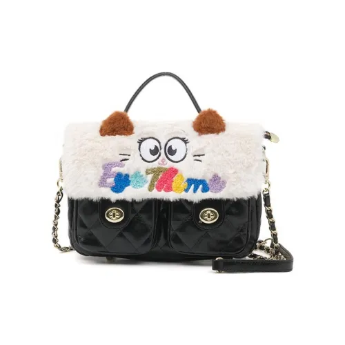 EYE THEME ПУ (полиуретан) Сумка через плечо Стандартная Женская Желтая и Белая Таро Фиолетовая и Белая Черная и Белая