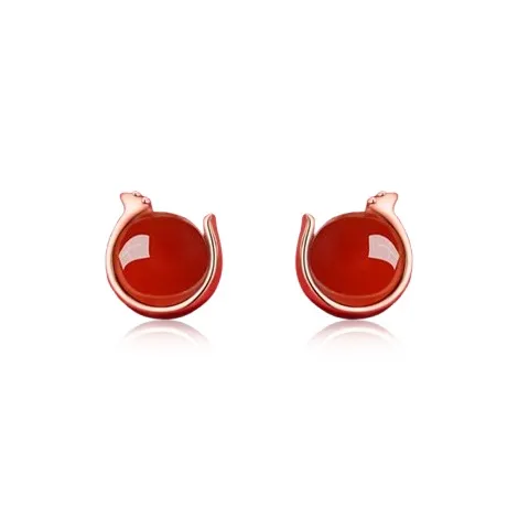 LuluCanaan Alloy Stud Earrings Women's