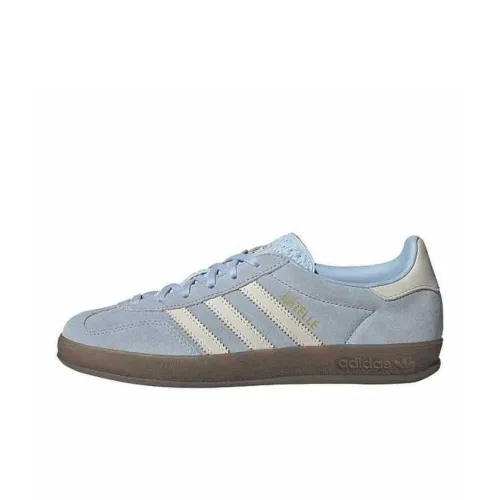 Adidas Originals Gazelle Устойчивый к истиранию Низкий Топ Casual Женский Синий Белый