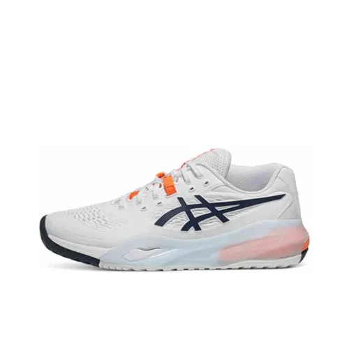 Asics Гель Quantum Infinity Теннисные Кроссовки Низкие Топ Белый Синий Мужские