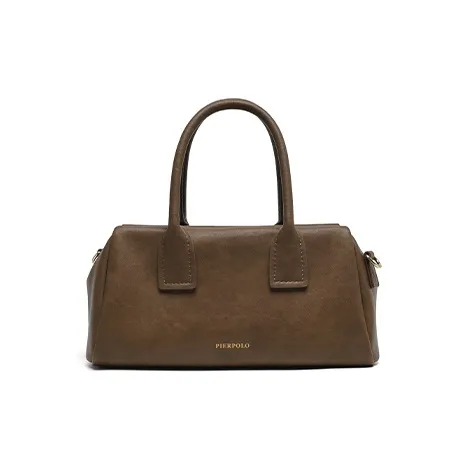 PIERPOLO Сумка через плечо из коровьей кожи сумка на плечо маленькая сумка женская коричневый черный