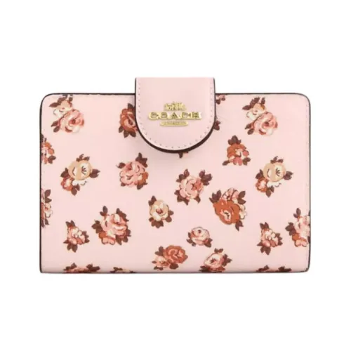 COACH Canvas Кошелек Мини Женские Румяна Цвет лица