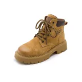 Жёлтый (Плоская подошва, флисовая подкладка)