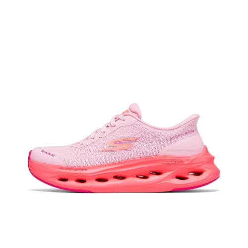 Skechers Женская GO Series противоскользящие и дышащие низкие топы для повседневного бега женские розовые