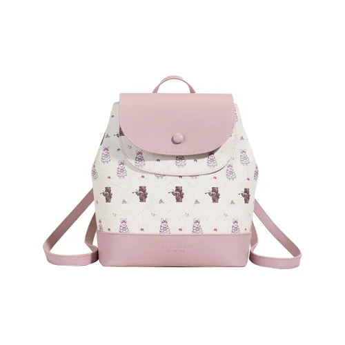 BLAKE FLEETO ПУ (полиуретан) Рюкзак Женские Розовый Коричневый