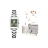 Emerald Green Clock Face Champagne Box 6578-102  
Изумрудно-зеленый циферблат часов, шампанское, коробка 6578-102