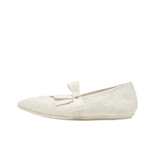 Skechers Modern Comfort Женские повседневные туфли Сливочный Цвет Женские