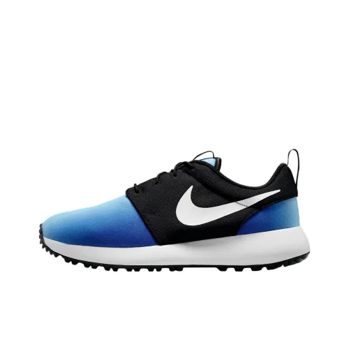 nike Roshe G Slip Resistant Abrasion Resistant Низкий Топ Обувь для гольфа Унисекс Синий Черный