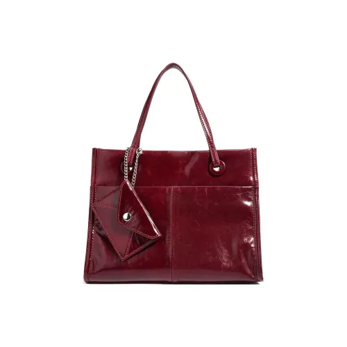 PAYOT Корова Кожа Сумка Стандартная Женская Бордовый Черный