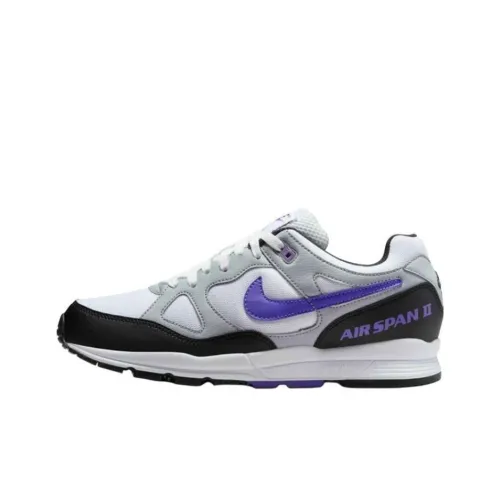 Nike Air Span 2 Casual Low Top Черный/Белый/Фиолетовый Мужской