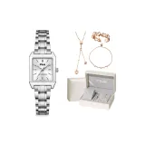 Циферблат часов цвета жемчужно-белый, шампанское, коробка 6578-101