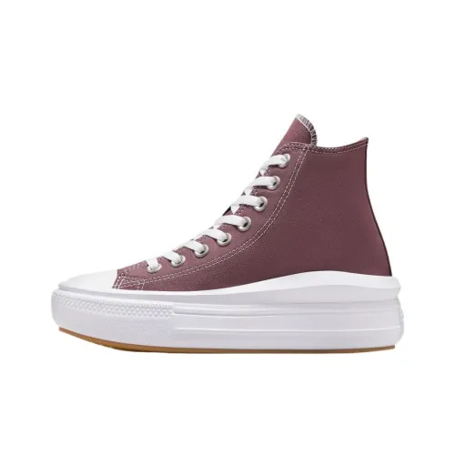 Конверс All Star Move Slip-Resistant High Top Скейтборд Кроссовки Женские Коричневые