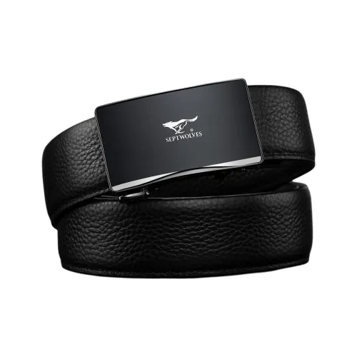 SEPTWOLVES Ремни из коровьей кожи мужской ширина 3,55 см