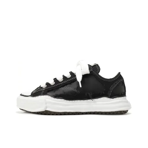 MIHARA YASUHIRO Peterson Low Топ Стильные Скейтбординги Унисекс Черный