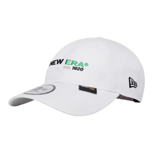 New Era Полиэстер Кепки Унисекс Белый Черный