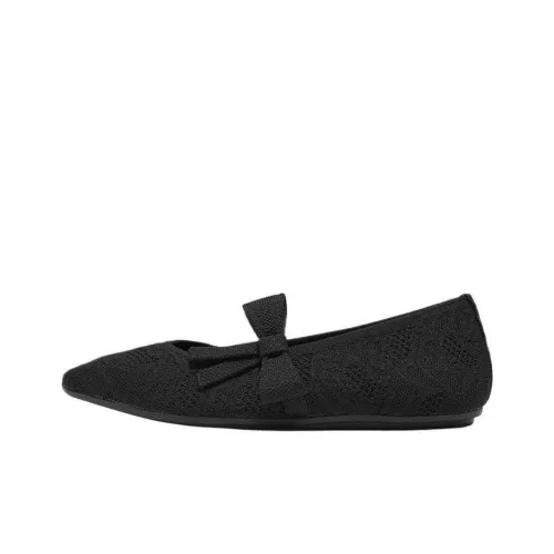 Skechers Modern Comfort Женские повседневные туфли Чисто черный Женские
