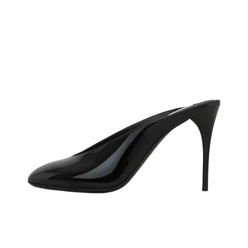 Alaia Домашние тапочки 9 см Женские Черные