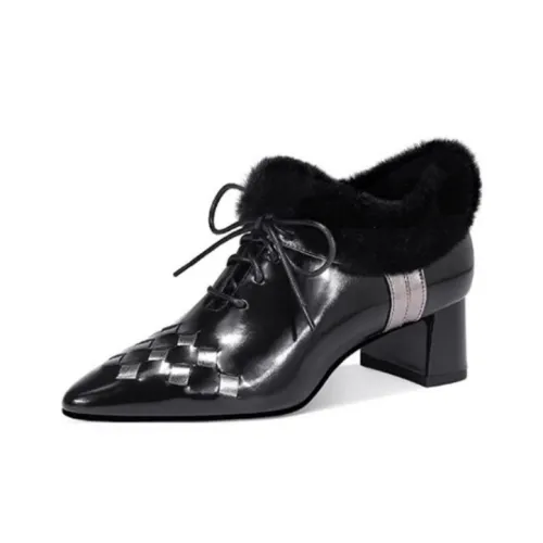 JESSICA SOPHIA Грубый каблук Высокие каблуки 5,5 см Женские Черный