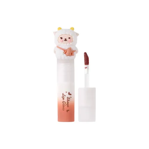 MANSLY Молоко Овца FUFU Вода LIP GLOSS Glossy Легкий для Смесь Цвет лица Увлажняющий