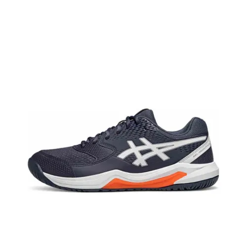 Asics Gel Dedicate 8 Low Топ Теннисные Кроссовки Мужские Синие Серые