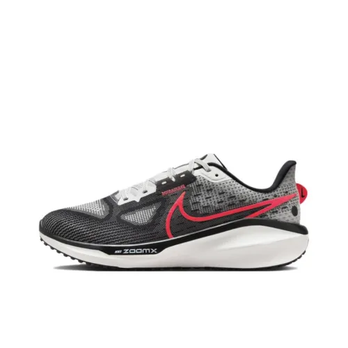 Nike Air Zoom Vomero 17 Slip-resistant Abrasion-resistant Low Top Casual Running Shoes Men's Gray Black Найк Эйр Зум Вомеро 17 Противоскользящий Устойчивый к истиранию Низкий Топ Повседневные Беговые Кроссовки Мужские Серый Черный