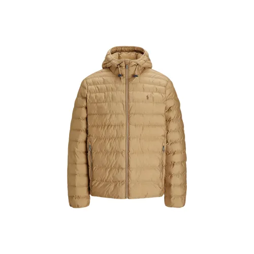 Polo Ralph Lauren Хлопковый пуховик мужской хаки