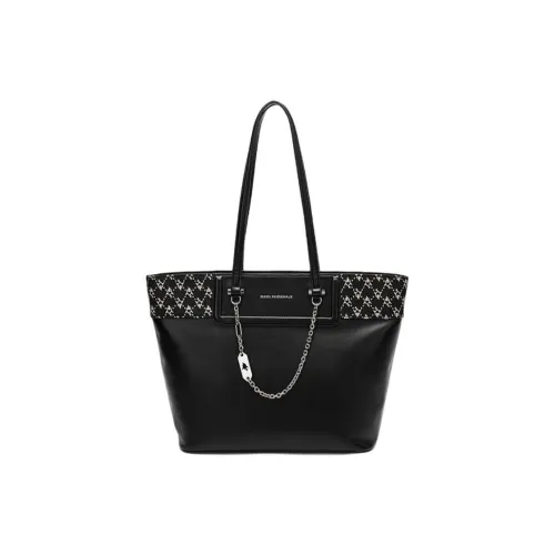 FAIRWHALE ПУ (полиуретан) Сумка-тоут Сумка через плечо Женская Черная