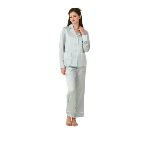 SILKY MIRACLE Пижамный комплект Женский Ледяной синий
