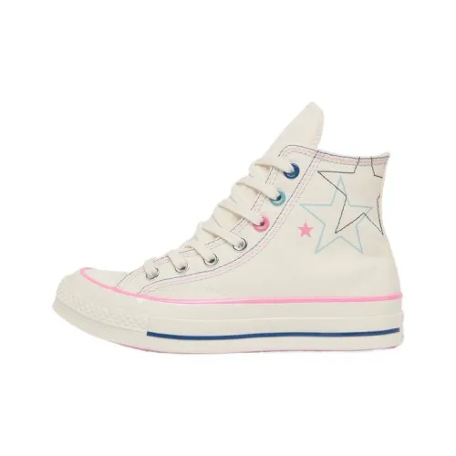 Конверс 1970s Амортизация Высокие Кроссовки для Скейтбординга Унисекс Белые