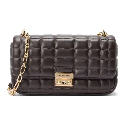 MICHAEL KORS Tribeca Sheepskin Сумка через плечо Большая Женская Коричневая