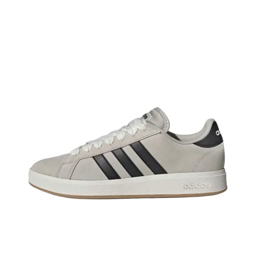 Adidas Grand Court Base 00s Скейтборд Кроссовки Низкие Серый Коричневый Мужской