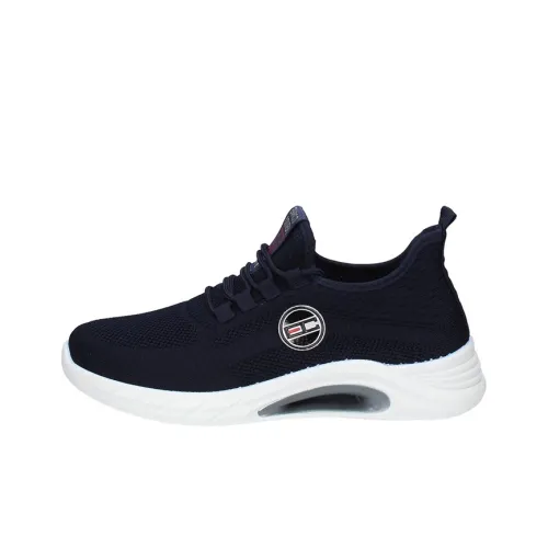 ENRICO COVERI Беговые кроссовки Low Top Темно-синие Мужские