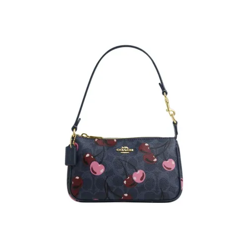 COACH Nolita Сумка из искусственной кожи сумка через плечо маленькая женская синяя