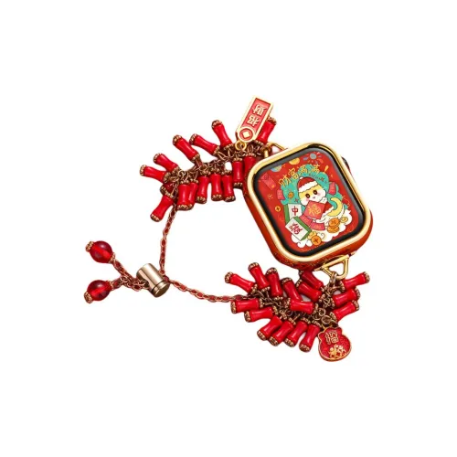 Mr. Strap Apple Совместимость Красный Плетеный тканый браслет Материал