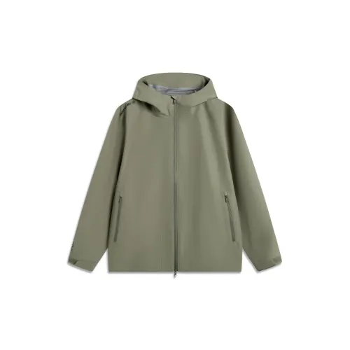 Лайнер Outdoor CF tracing Ветрозащитный и Дождевой Ветровка Унисекс Чайный Зеленый