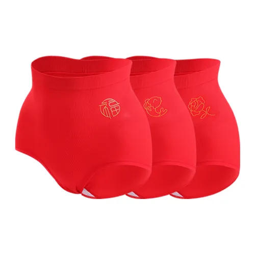 ALDOLA Женское нижнее белье 3 штуки красного цвета