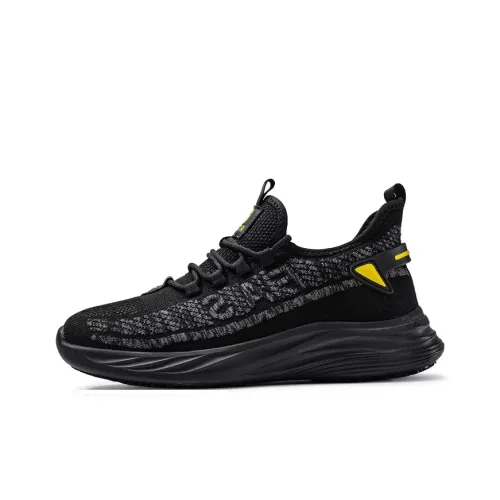 Blue Gull Shield Slip-resistant Breathable Lightweight Low-Top Streetwear Unisex Black Синий Gull Shield противоскользящий дышащий легкий низкий топ уличная обувь унисекс черный