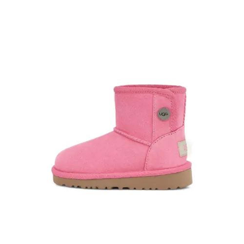 UGG Детские ботинки устойчивые к истиранию розовые для детей 3-7 лет
