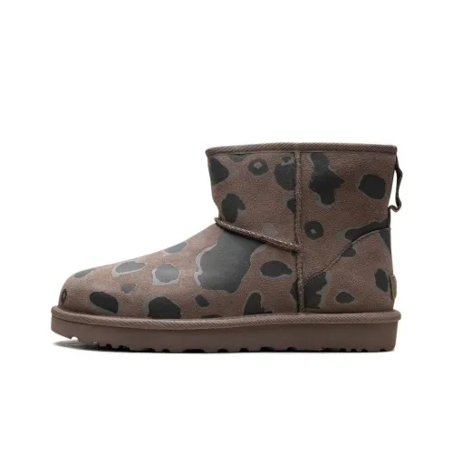 UGG Мини Appaloosa Короткие Снежные Ботинки Женские Шоколад