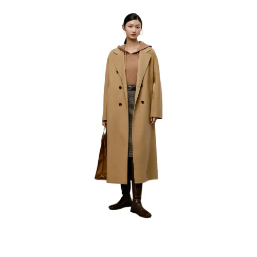 TKY SHOP Верблюжий Женское Пальто