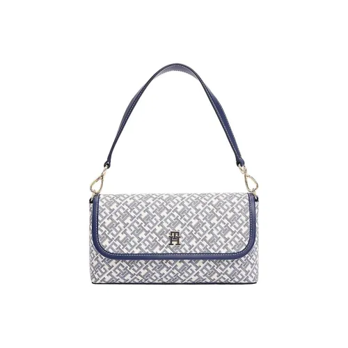 Tommy Hilfiger ПУ (полиуретан) Сумка через плечо Женская Космический Синий