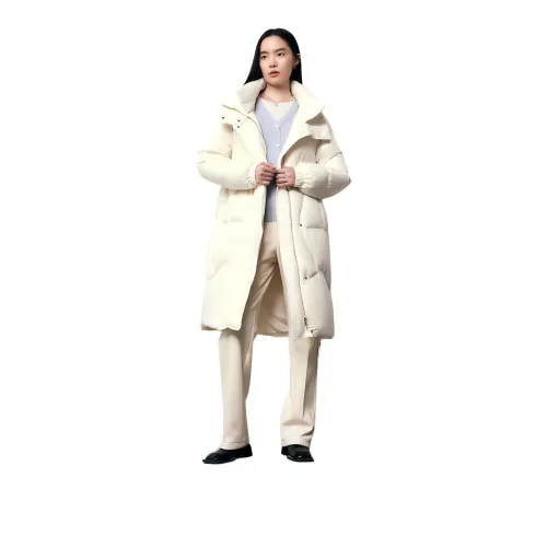 TKY SHOP Экрю Женские Пуховики