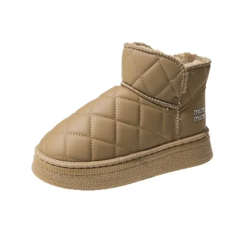 CariteSport Термический Износостойкий Амортизирующий Увеличивающий Высоту Противоскользящий Покрытие Баланс Снежные Ботинки Женские