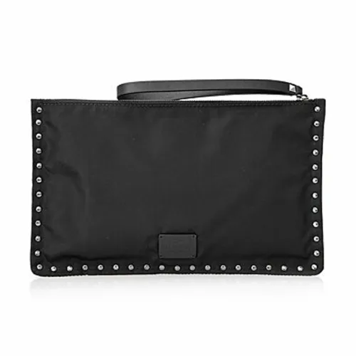 Valentino Nylon Clutch Мужской Черный
