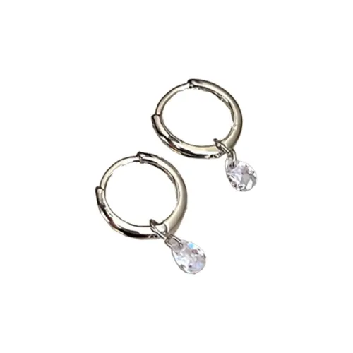 QIANFANGDAHUANGYE Серьги с цирконием Женские