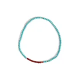 Браслет с бусинами "Карп кои Успех" [Двойное обмотание]